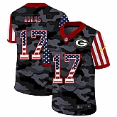 Nike Green Bay Packers 17 Davante Adams Camo 2020 USA Flag Salute to Service Limited Jersey zhua,baseball caps,new era cap wholesale,wholesale hats